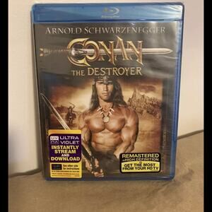 Conan the Destroyer Blu-ray 1984 Arnold SCHWARZENEGGER Action New/Sealed